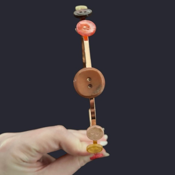 Colorful Button Headband - Picture 3 of 3